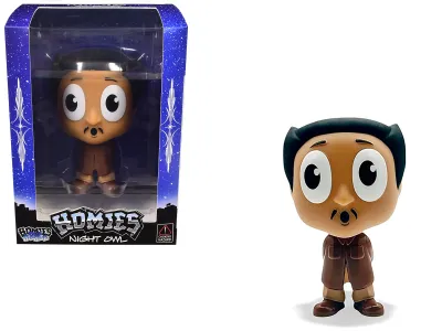 Homies 20533 - Night Owl 4.5 Figure Homies Big Headz Series 5 Model by Homi