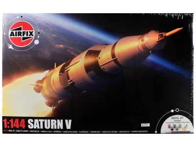 Airfix AIRA50201F - Level 3 Model Kit NASA Saturn V Rocket Gift Set 1144 Plastic