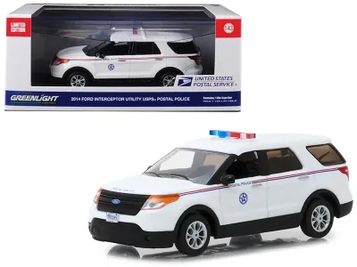 Greenlight 86524 - 2014 Ford Interceptor Utility Postal Police United States Po