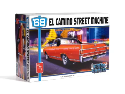 AMT AMT1484 - Skill 2 Model Kit 1968 Chevrolet El Camino Street Machine 12