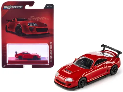 Majorette MJ8505001023 - 1995 Toyota Supra RHD (Right Hand Drive) Red Collection Seri