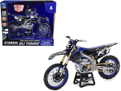 New Ray 58323 - Yamaha YZ450F Championship Edition Motorcycle 3 Eli Tomac Ya