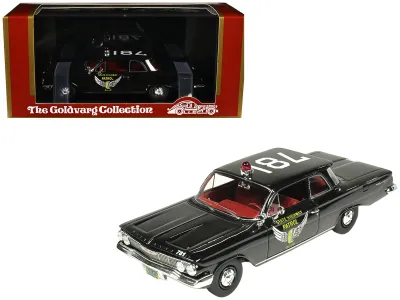 Goldvarg Collection GC-097A - 1961 Chevrolet Biscayne Ohio State Highway Patrol Black with