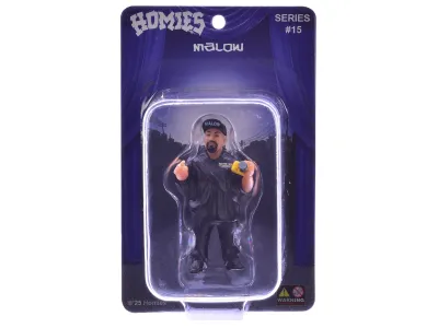Homies HOM15-4MALOW - Malow 1.75 Figure Special Release 4 Series 15 Model by Homie