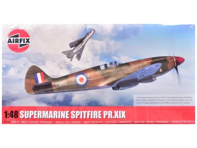 Airfix AIRA05119AF - Level 2 Model Kit Supermarine Spitfire PR.XIX Fighter Aircra