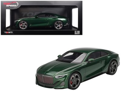Top Speed TS0672 - Bentley Batur Scarab Green Metallic 118 Model Car by Top Spe