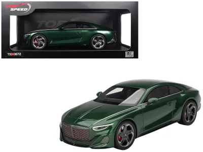 Top Speed TS0672 - Bentley Batur Scarab Green Metallic 118 Model Car by Top Spe