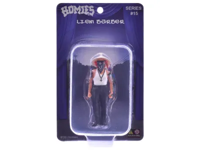 Homies HOM15-11LBARBER - Liem Barber 1.75 Figure Special Release 11 Series 15 Model b