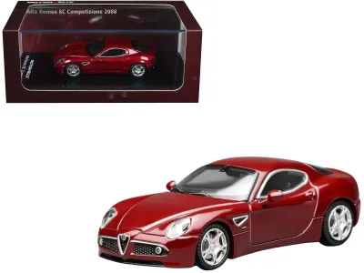 Motorhelix M69051 - 2008 Alfa Romeo 8C Competizione Competition Red Metallic 164