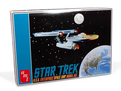 AMT AMT1296 - Skill 2 Model Kit U.S.S. Enterprise NCC-1701 Space Ship Star