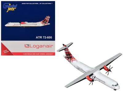 GeminiJets GJ2308 - ATR 72-600 Commercial Aircraft Loganair - Scotlands Airline 