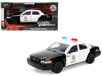 Jada Toys 36357 - Ford Crown Victoria LAPD (Los Angeles Police Department) Bla