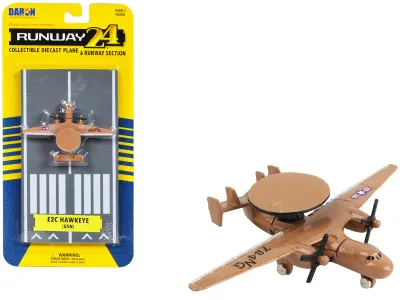 Runway24 RW085 - Northrop Grumman E-2C Hawkeye Aircraft Tan United States Nav