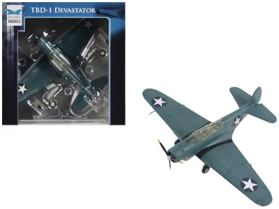 Hobby Master SM8012 - Douglas TBD-1 Devastator Bomber Aircraft Battle of Midway Lt