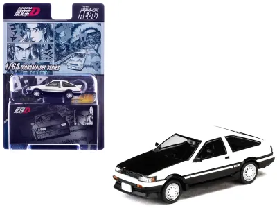 Hobby Japan HJDMD008A - Toyota Corolla Levin (AE86) RHD (Right Hand Drive) White wit