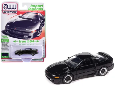 Autoworld 64532-AWSP214A - 1993 Mitsubishi 3000GT VR-4 Albany Black Pearl Import Legend