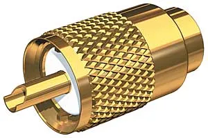 Shakespeare PL-259-8X-G - Shakespeare PL259 Gold Plated Connector FRG8X