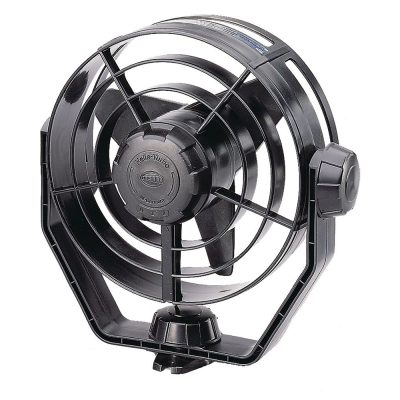 Hella Marine 003361012 - Hella Marine 2-Speed Turbo Fan - 24V - Black