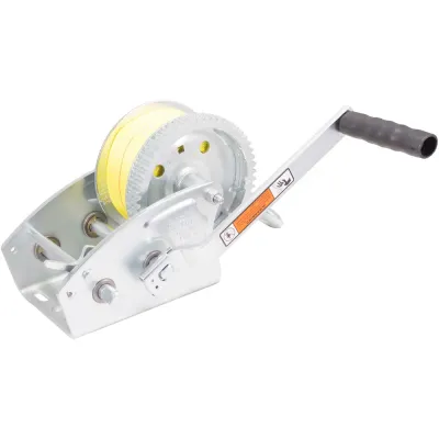 Load Rite 6089.30 - Load Rite Two-Speed Trailer Winch - 3200lbs - 25 Yellow Heav