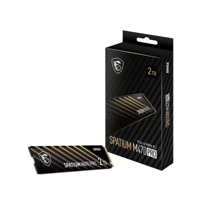 MSI SPATIUM M470 PRO - 2TB MSI Spatium M470 Pro M.2 2280 PCI-E Internal Solid State
