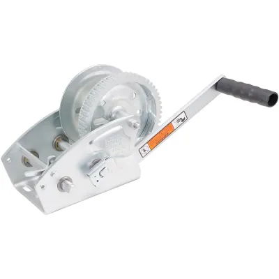 Load Rite 6089.29 - Load Rite Two-Speed Trailer Winch - 3200lbs - 25 Strap - 8 H