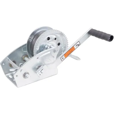 Load Rite 6089.28 - Load Rite Two-Speed Trailer Winch - 2500lbs - 27 Strap - 8 H