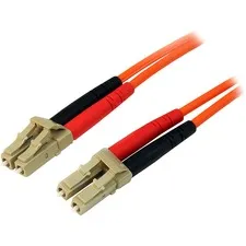 STARTECH STC 50FIBLCLC5 - StarTech.com 5m Multimode 50125 Duplex Fiber Patch Cable LC 