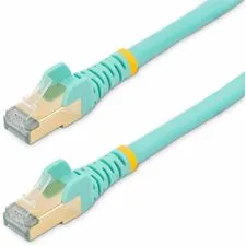 STARTECH STC C6ASPAT6AQ - StarTech.com Cat6a Ethernet Patch Cable - Shielded (STP) - 6