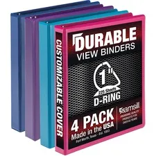 Samsill SAM MP46439 - Samsill Durable View Binders - 1 Binder Capacity - Letter - 
