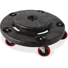 Rubbermaid RCP 264043BLACT - Rubbermaid Commercial Brute Quiet Dolly - 350 lb Load Capaci