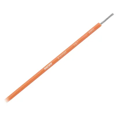 Pacer Group WUL14OR-25 - Pacer Orange 14 AWG Primary Wire - 25