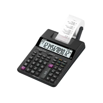 Casio CSO HR170RC - Casio HR-170RC Printing Calculator - Dual Power, Two-color P
