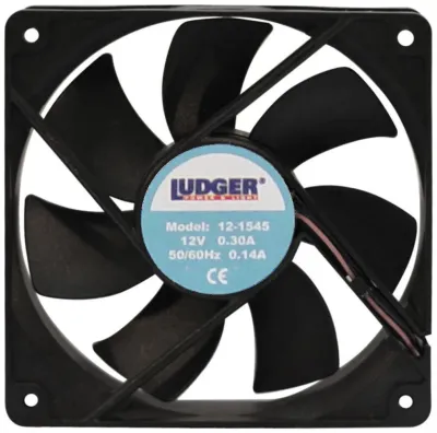 Nippon Labs 121545 - Ludger Mini 12V 4 Square Rotary Cooling Fan
