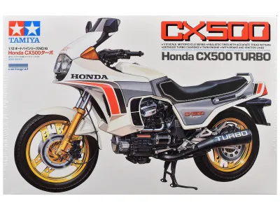 Tamiya TAM-14016 - Model Kit Honda CX500 Turbo Motorcycle 112 Scale Model by Ta