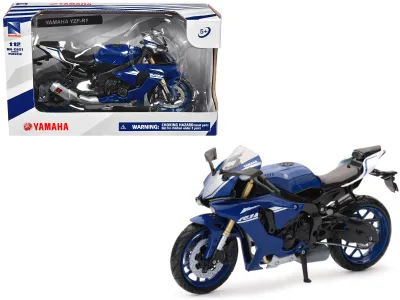 New Ray 57803C - Yamaha YZF-R1 Motorcycle Blue 112 Diecast Model by Ray