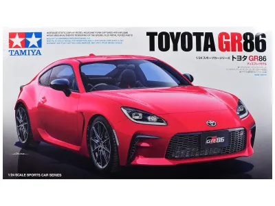 Tamiya TAM-24361 - Model Kit Toyota GR86 124 Scale Model by Tamiya