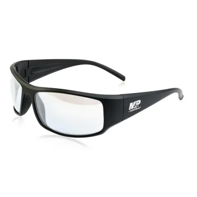 BATTERY TECHNOLOGY 110168 - M&P Thunderbolt Full Frame Shooting Glasses - Black FramesCl