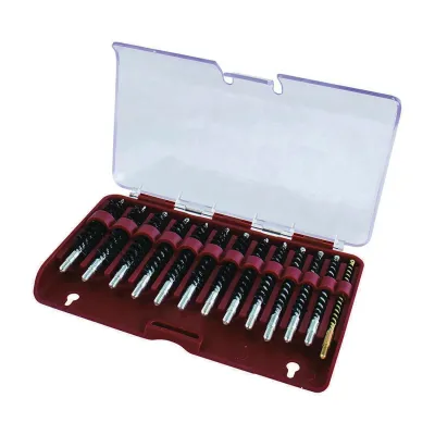 BATTERY TECHNOLOGY 615333 - Tipton 13 Piece Nylon Bristle Rifle Bore Brush Set