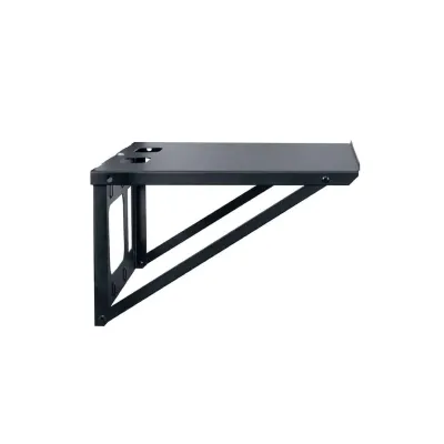 LOWELL MANUFACTURING FS18-14 - Wall Shelf-Flat Ship-18in W X 14in D Black