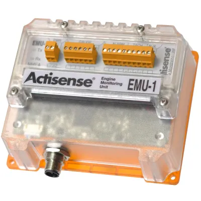 Actisense EMU-1-BAS - Actisense NMEA 2000 Engine Monitoring Unit - Analog to NMEA2