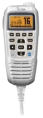 Icom HM195SW 42 EXP - Icom HM195SW Command Mic IV Super White Second Station