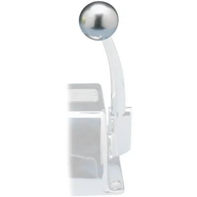 Rupp Marine 03-1226-23S - Rupp Control Knob Silver For Morse Controls (38-24 Thread)