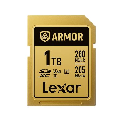 Lexar LSDAMGL001T-RNNNG - Lexar, Professional, ARMOR GOLD, 1TB, SDXC UHS-II