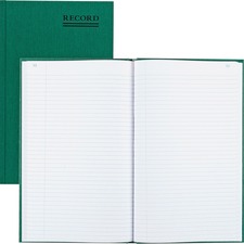Dominion Blueline Inc RED 56131 - Rediform Emerald Series Account Book - 300 Sheet(s) - Gummed