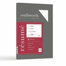 SOUTHWORTH CO. SOU RD18CF - Southworth 100% Cotton Resume Paper - Letter - 8 12 x 11 - 3