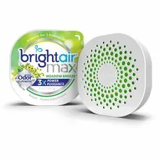 BRIGHT AIR BRI 900438 - Bright Air Max Scented Gel Odor Eliminator - Gel - 8 oz - Me