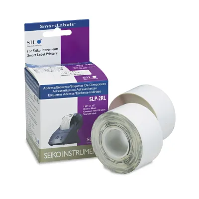 SEIKO SLP-2RL - SEIKO, CONSUMABLES, SLP-2RL ADDRESS LABELS, WHITE, 1-18 BY 3