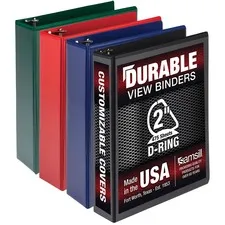 Samsill SAM MP46468 - Samsill Durable View Ring Binder - 2 Binder Capacity - Lette