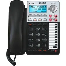 VTECH ATT ML17939 - VTech ML17939 Standard Phone - Black - 2 x Phone Line - Spea