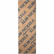 CONTROLTEK CNK 560043 - ControlTek Flat Tubular Coin Wrappers for Quarters - 40 Coin